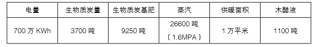 仟億達生物質多聯(lián)產的產出